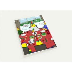 10 Greeting Cards - An Eggy Christmas